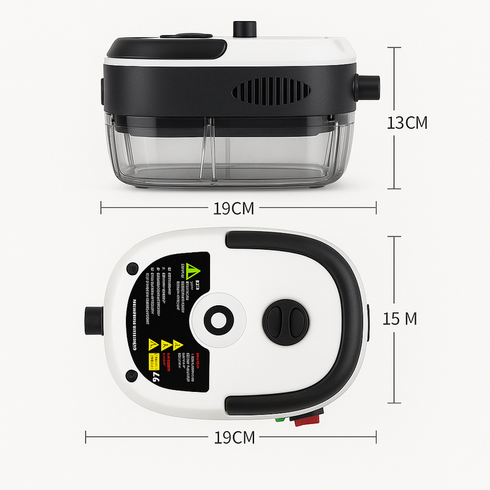 Limpador a Vapor Turbo Pressurizado 2500W Bivolt - Higienização Profunda
